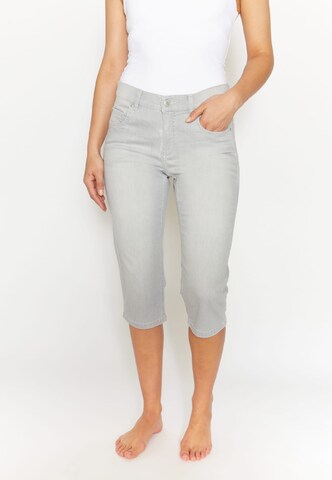 Angels Slimfit Jeans 'Ana' in Grau: Vorderseite