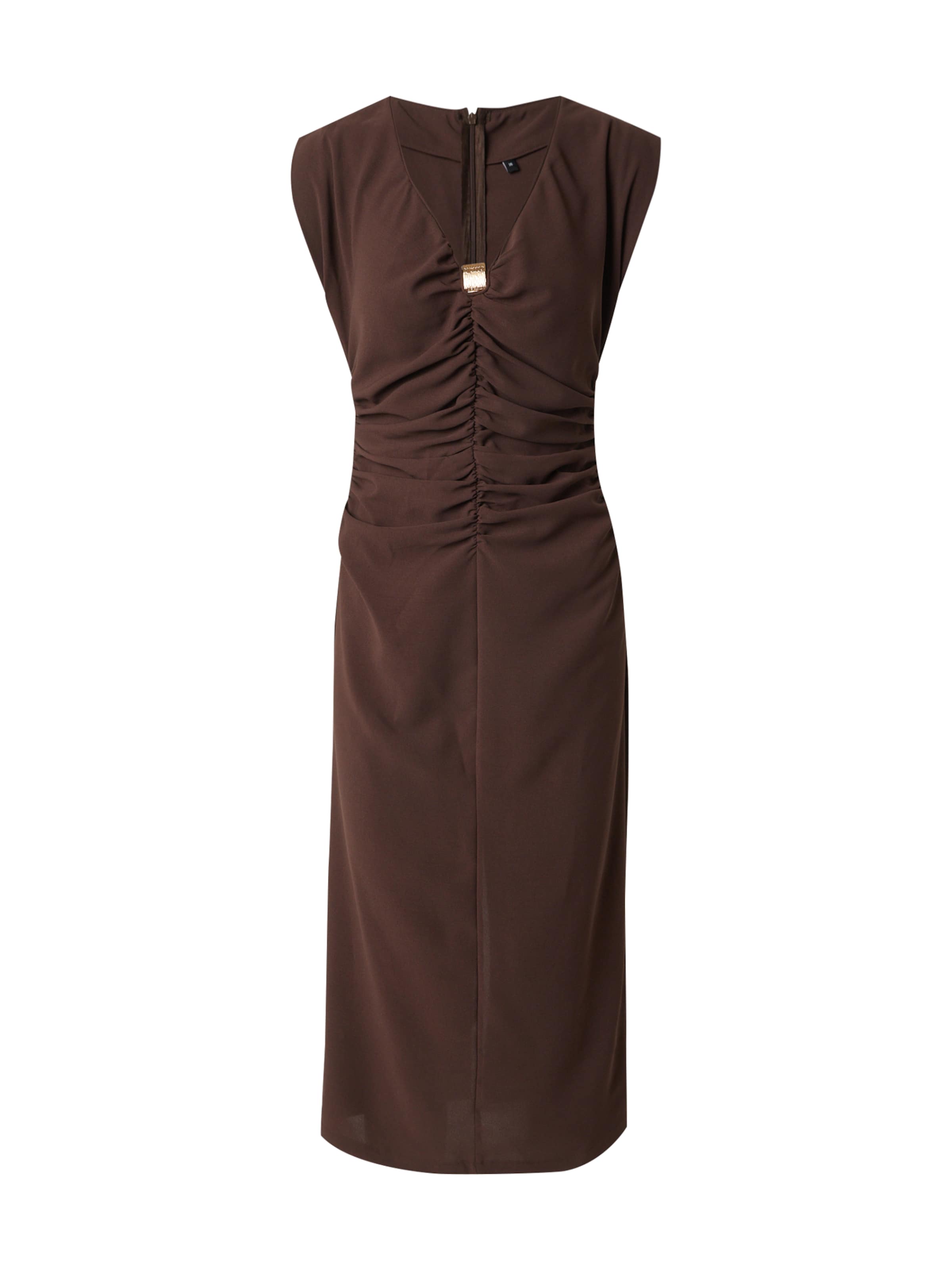 Trendyol Φόρεμα σε καφέ: μπροστά