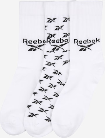 Reebok Ponožky – bílá: přední strana