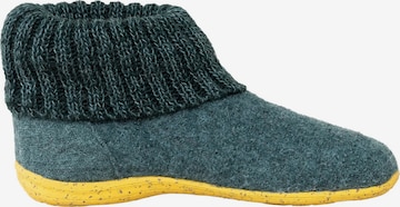 Gottstein Hausschuh 'Alpine Boot RU' in Grün: Vorderseite