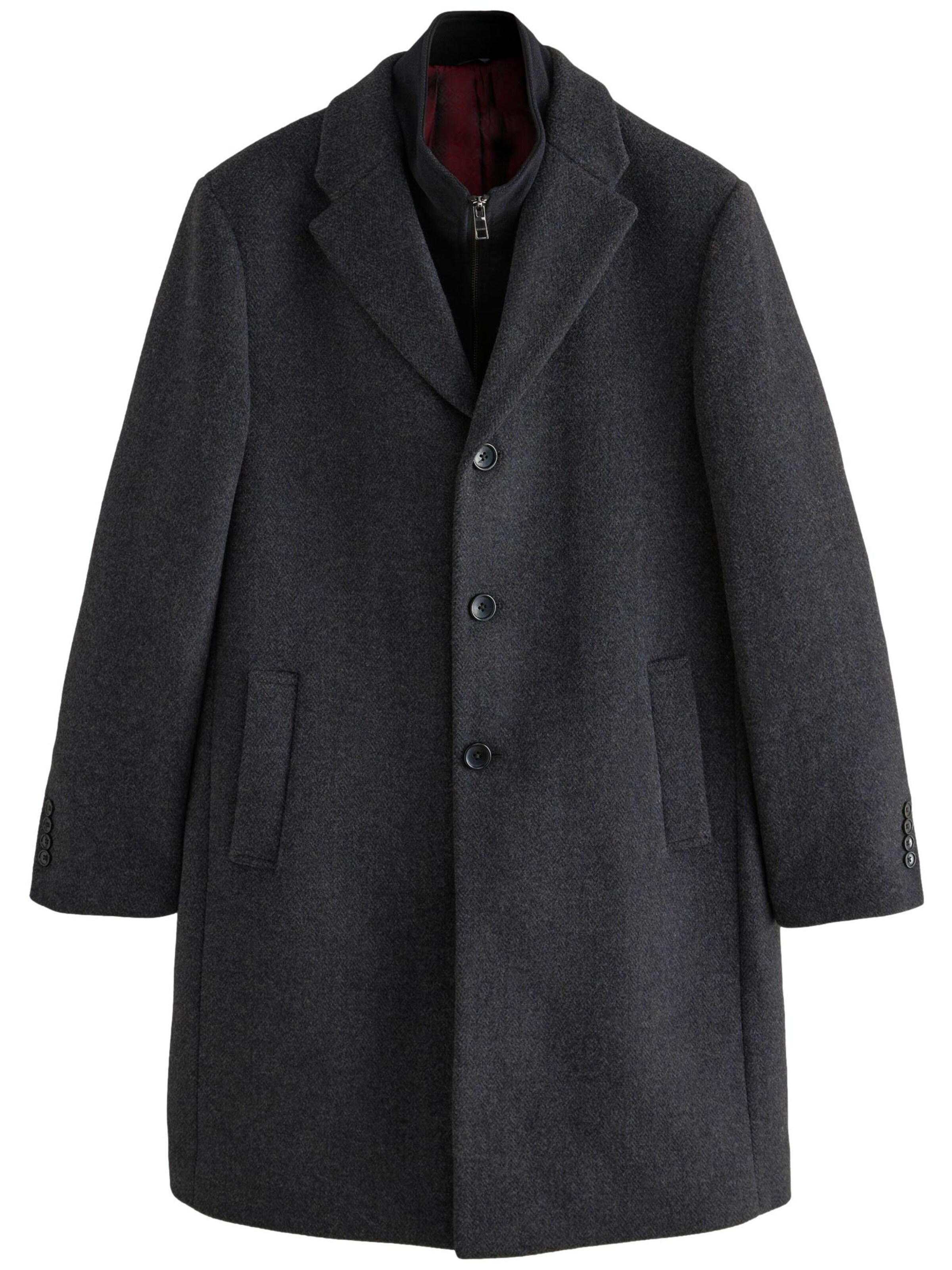 Manteau mi-saison Next en gris : devant