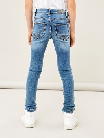 NAME IT Slimfit Jeans 'Theo' i blå