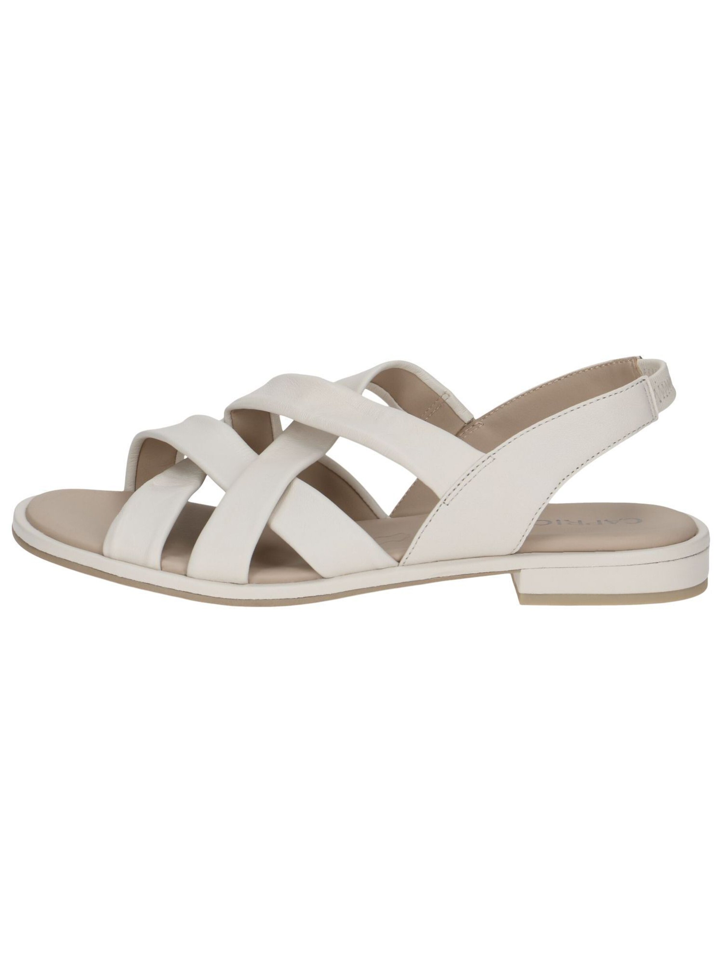 CAPRICE - Sandália em branco