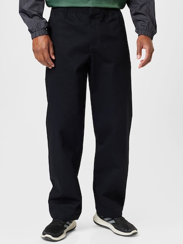 Regular Pantaloni 'Adicolor Contempo Chinos' de la ADIDAS ORIGINALS pe negru: față