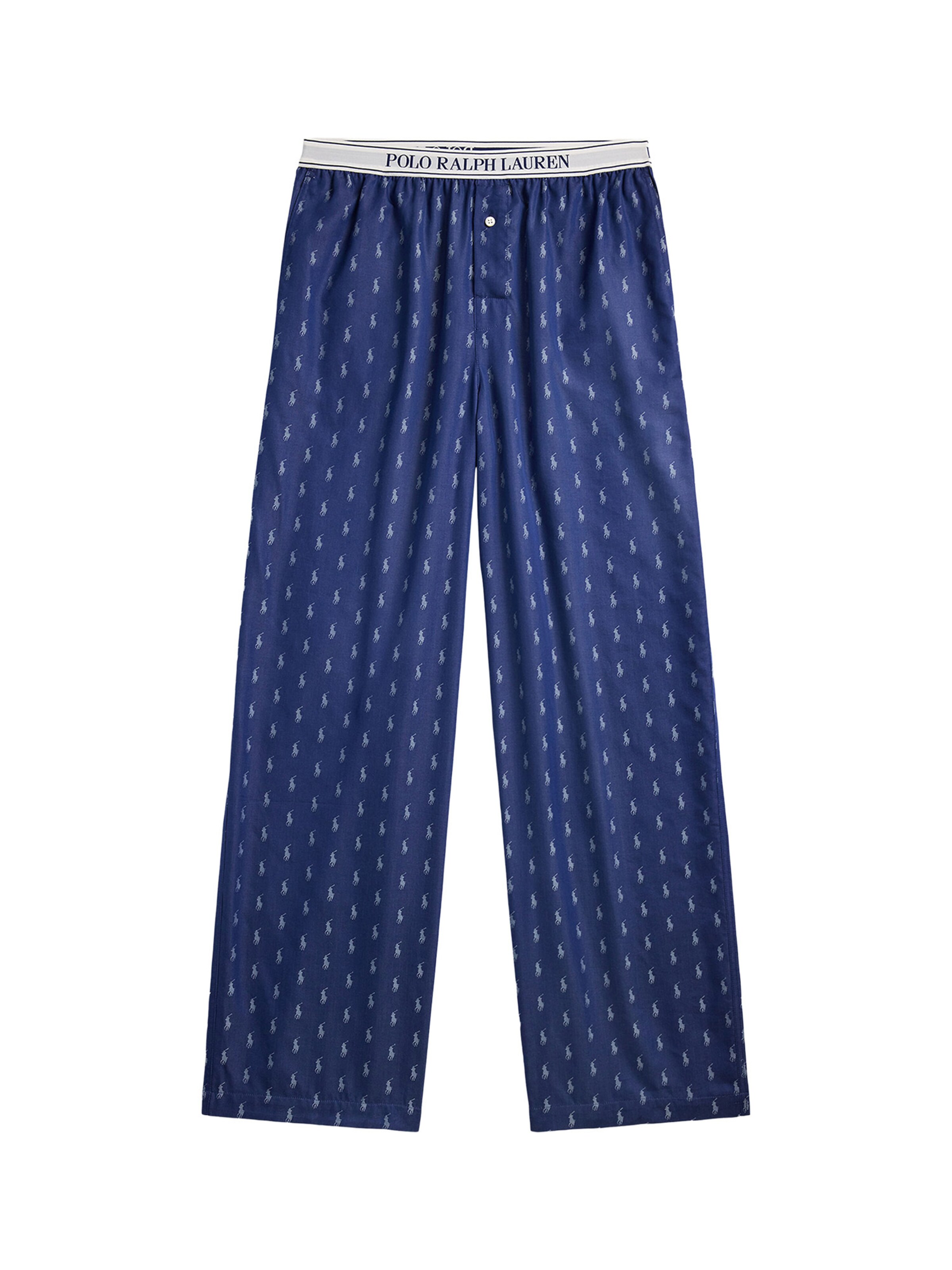 Pantalon de pyjama Polo Ralph Lauren en bleu : devant