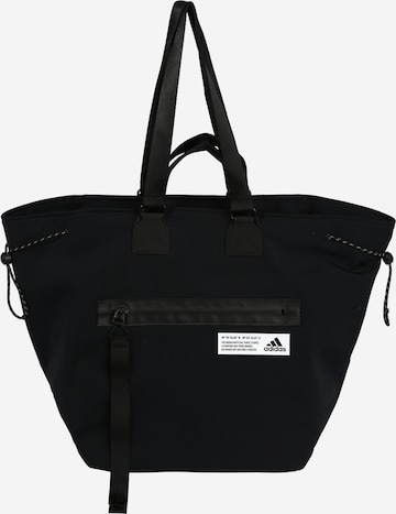 ADIDAS PERFORMANCELoosefit Sportska torba - crna boja: prednji dio
