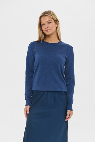 SAINT TROPEZ Pullover 'Kila' i blå: forside