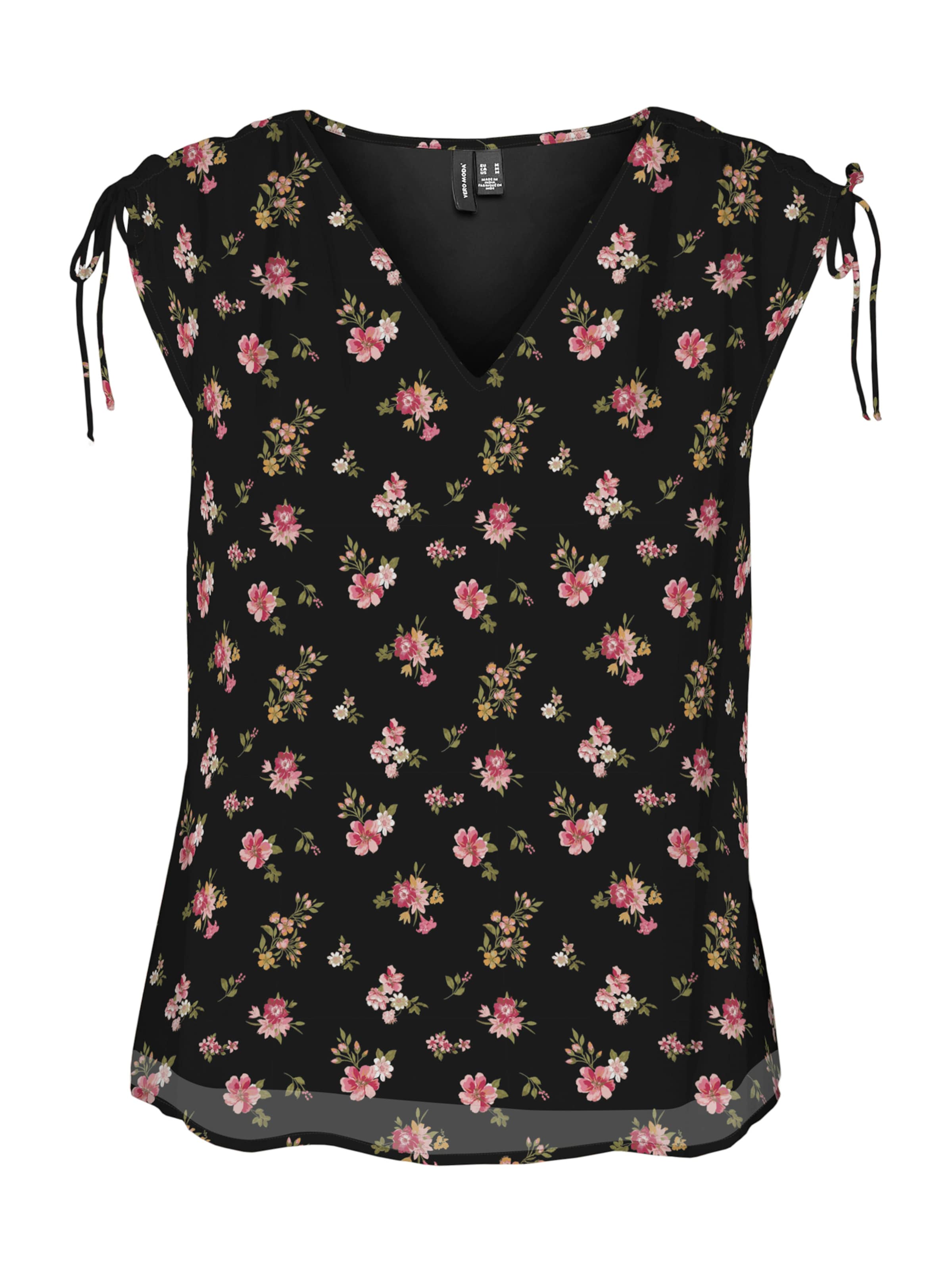 Chemisier 'VMSMILLA' Vero Moda Petite en noir : devant