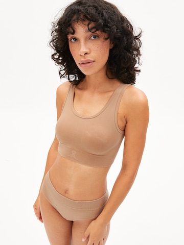 ARMEDANGELS Bralette Bra in Beige: front