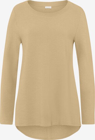 Hanro Shirt 'Pure Comfort' in Beige: front