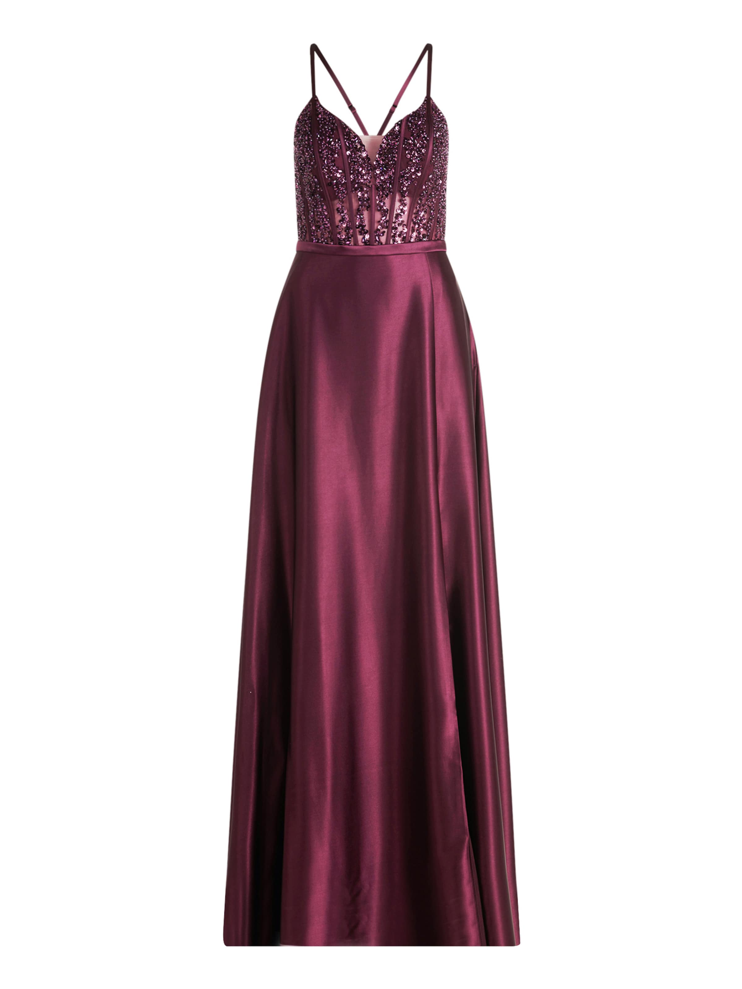 Abito da sera Vera Mont di colore rosso vino, Visualizzazione prodotti