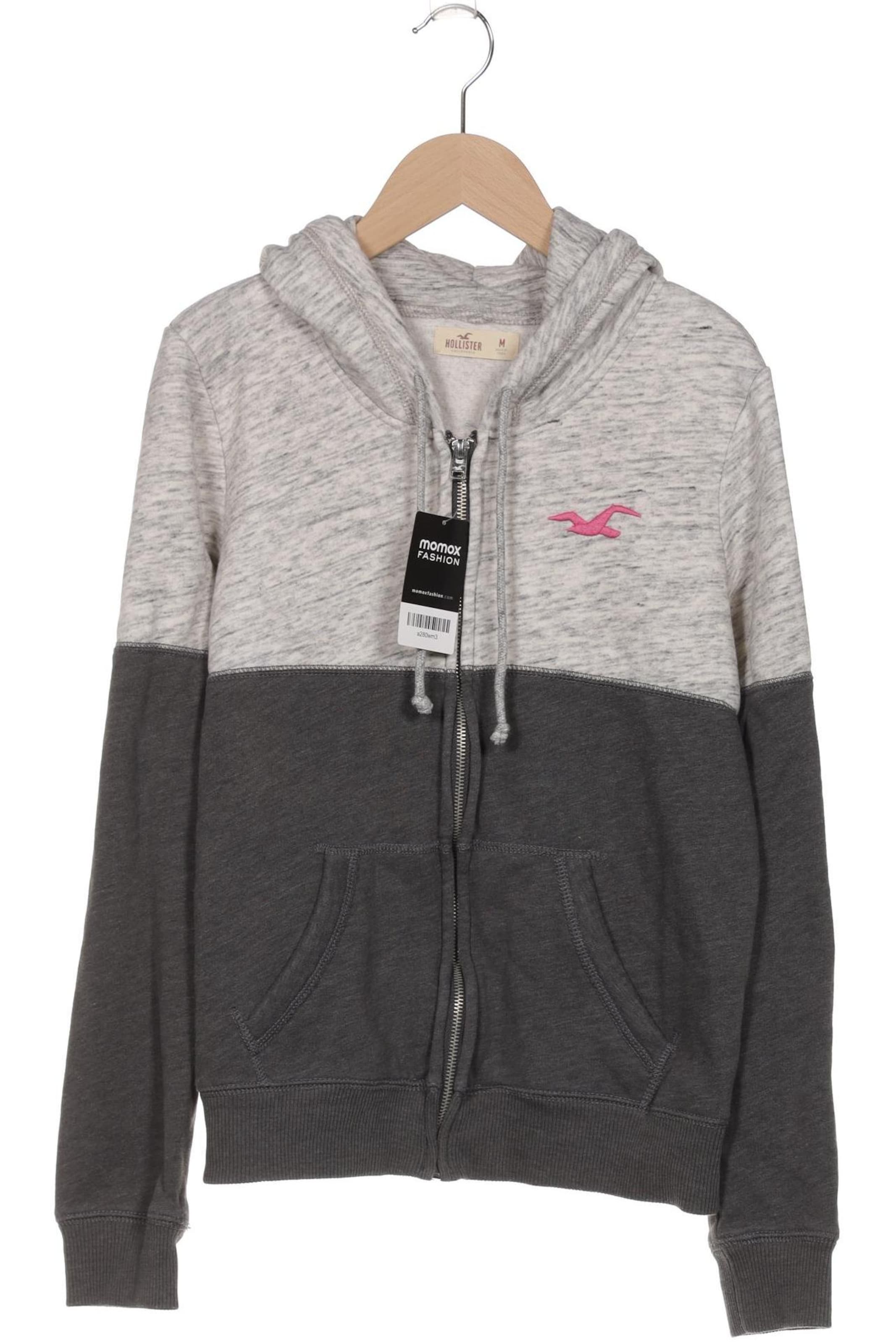 HOLLISTER Kapuzenpullover M in Grau: Vorderseite