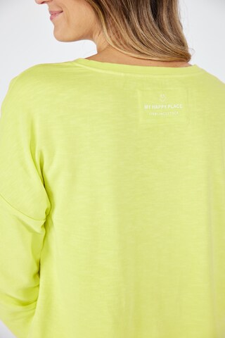 LIEBLINGSSTÜCK Sweatshirt in Yellow