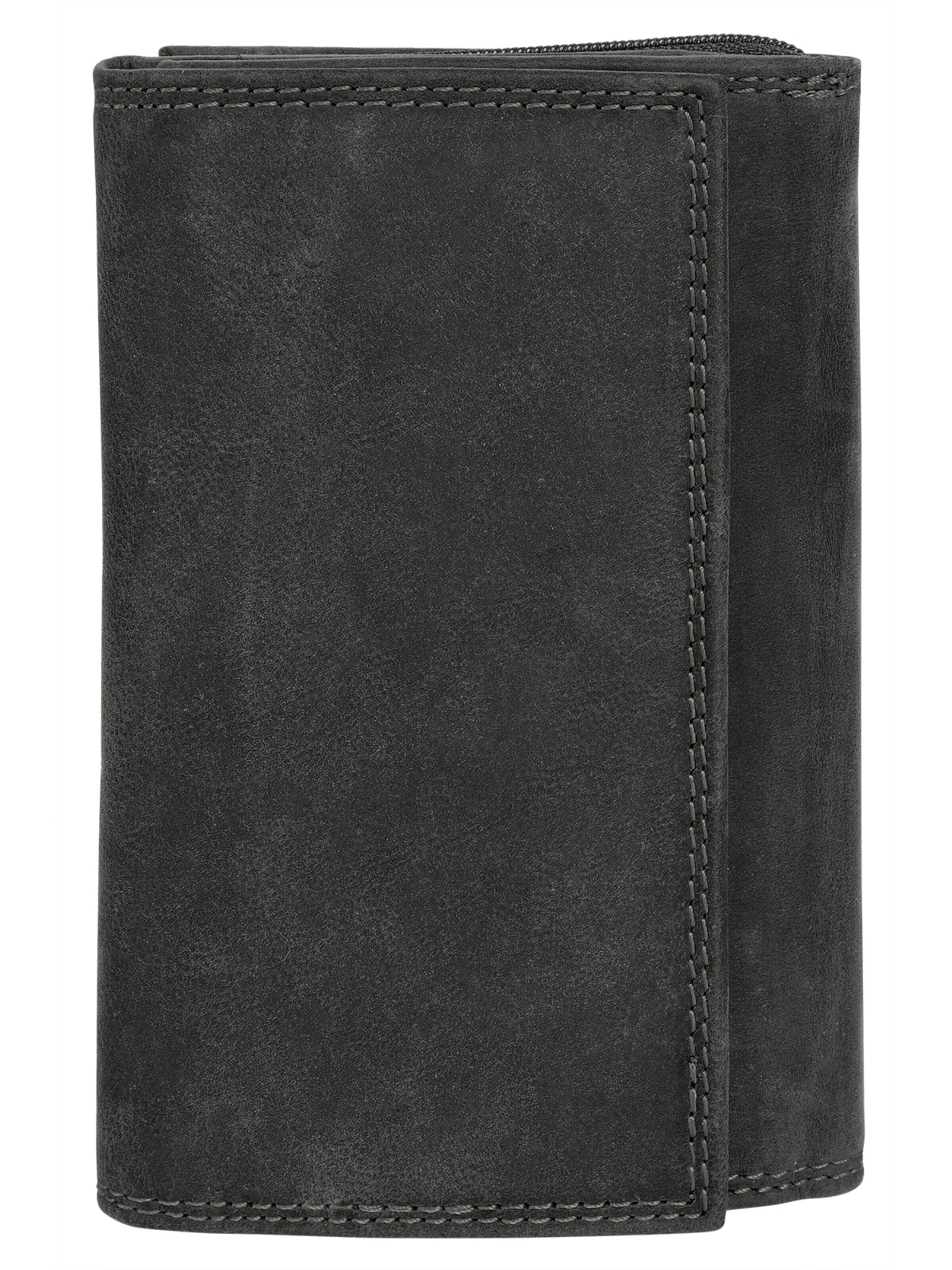 Bagan Wallet in Black: front