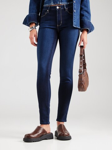GUESS Skinny Jeans in Blauw: voorkant