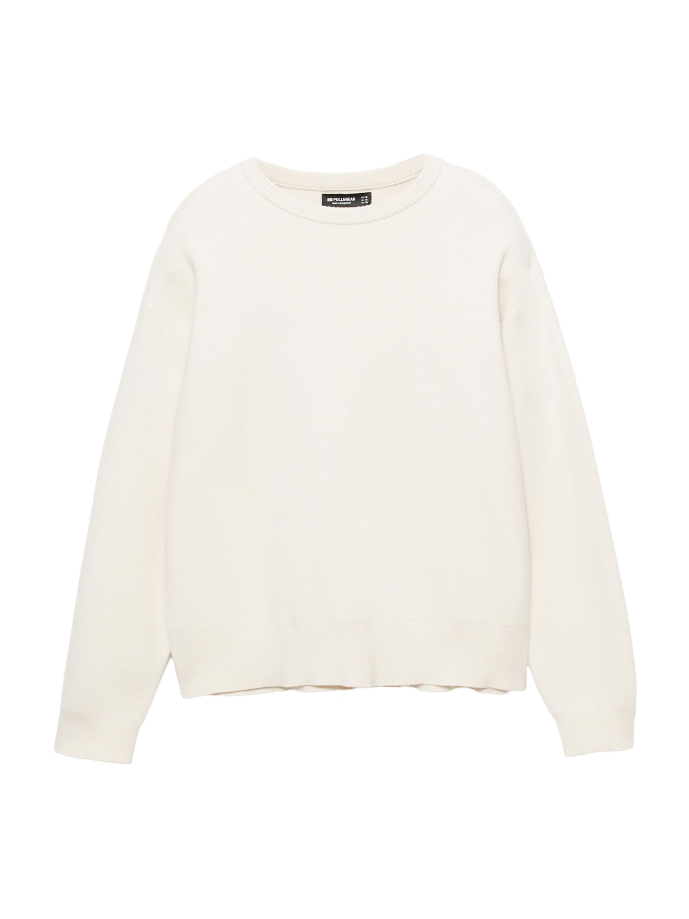 fehér Pull&Bear Pulóver, Termék nézet