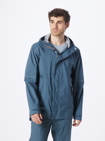 Bergans Outdoor jacket 'Oslo' in Blue: front