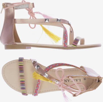 LASCANA Sandals & High-Heeled Sandals in 38 in Pink: front