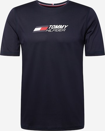 Tommy Sport Performance Shirt in Blue: front