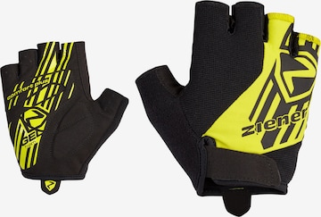 ZIENER Athletic Gloves 'Crispin' in Green: front