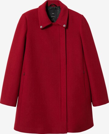 MANGO Between-Seasons Coat 'SANDY' in Red: front