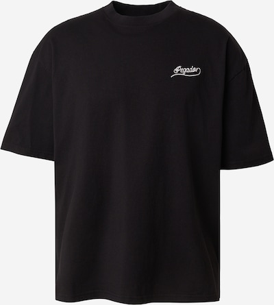 Marškinėliai 'Stege' iš Pegador, spalva – juoda / balkšva, Prekių apžvalga