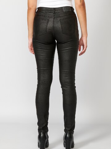 Coupe slim Pantalon KOROSHI en noir