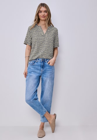 STREET ONE Bluse in Blau