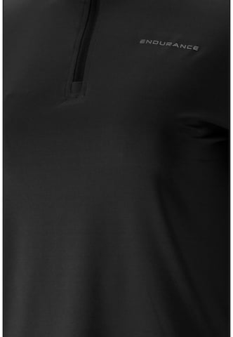 ENDURANCE Funkcionalna majica 'Jaelyn' | črna barva