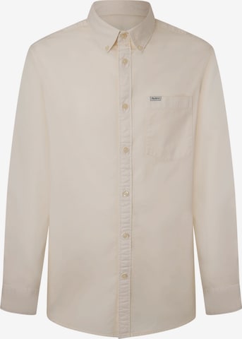 Pepe Jeans Button Up Shirt 'CRAIL' in White: front
