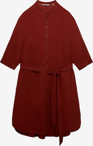 Robe-chemise Esprit Curves en rouge : devant