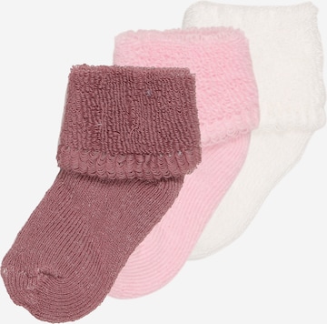 Chaussettes LILIPUT en rose : devant