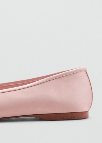 MANGO Ballet Flats 'Fantasy' in Pink