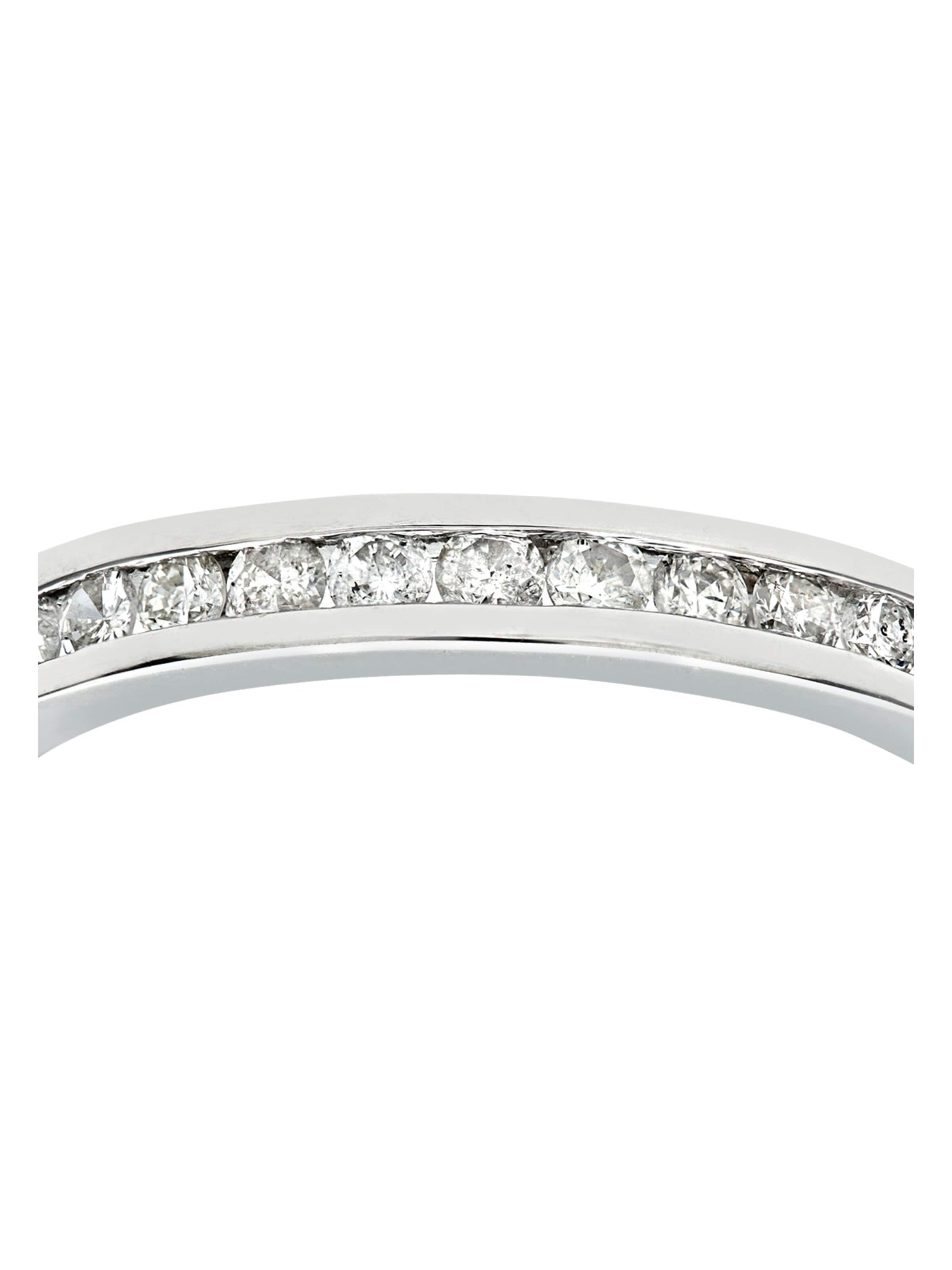 Anello 'Eternity' di DIAMANT LETERNEL in argento