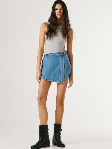 Pepe Jeans Regular Skirt in Blue