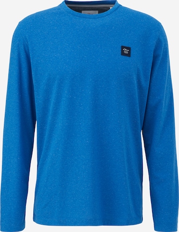 s.Oliver Shirt in Blauw: voorkant