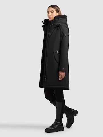khujo Winterjacke 'Semie4' in Schwarz
