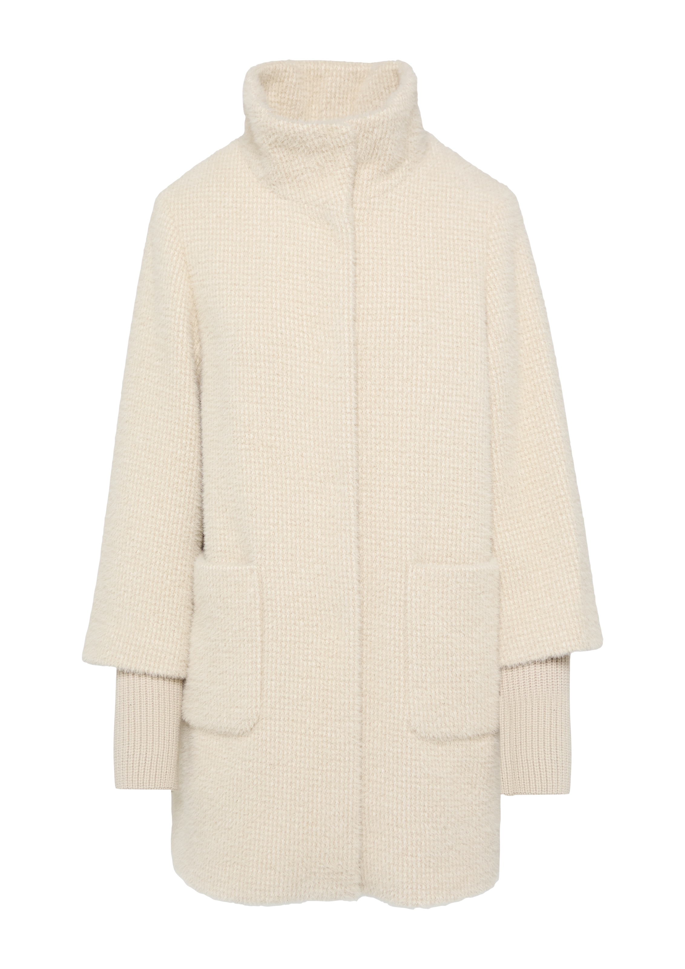 s.Oliver BLACK LABEL Übergangsmantel in Beige: Vorderseite