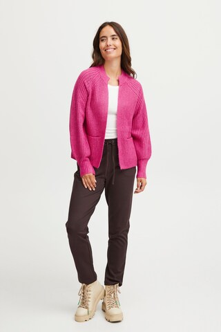 Fransa Knit cardigan 'BEVERLY' in Pink
