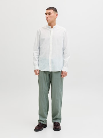 JACK & JONES Средняя посадка Рубашка 'JJEBreeze' в Белый