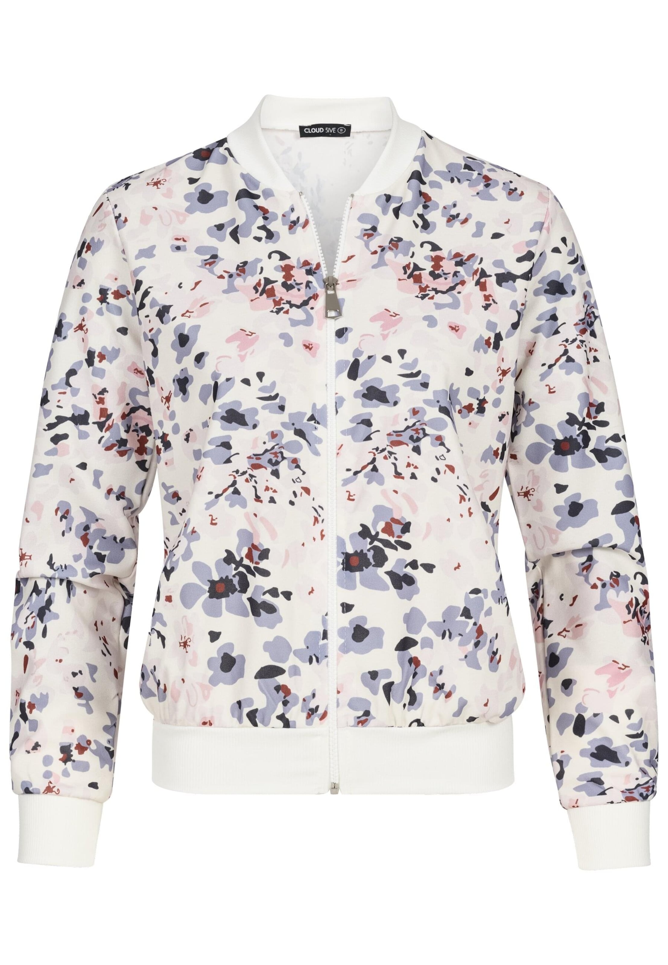 Cloud5ive - Chaqueta de entretiempo en blanco: frente