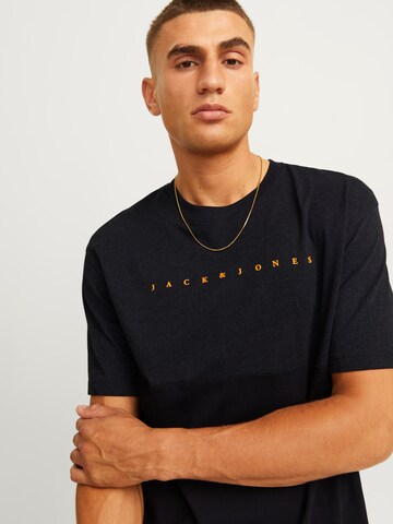 T-Shirt 'JJStar' JACK & JONES en noir