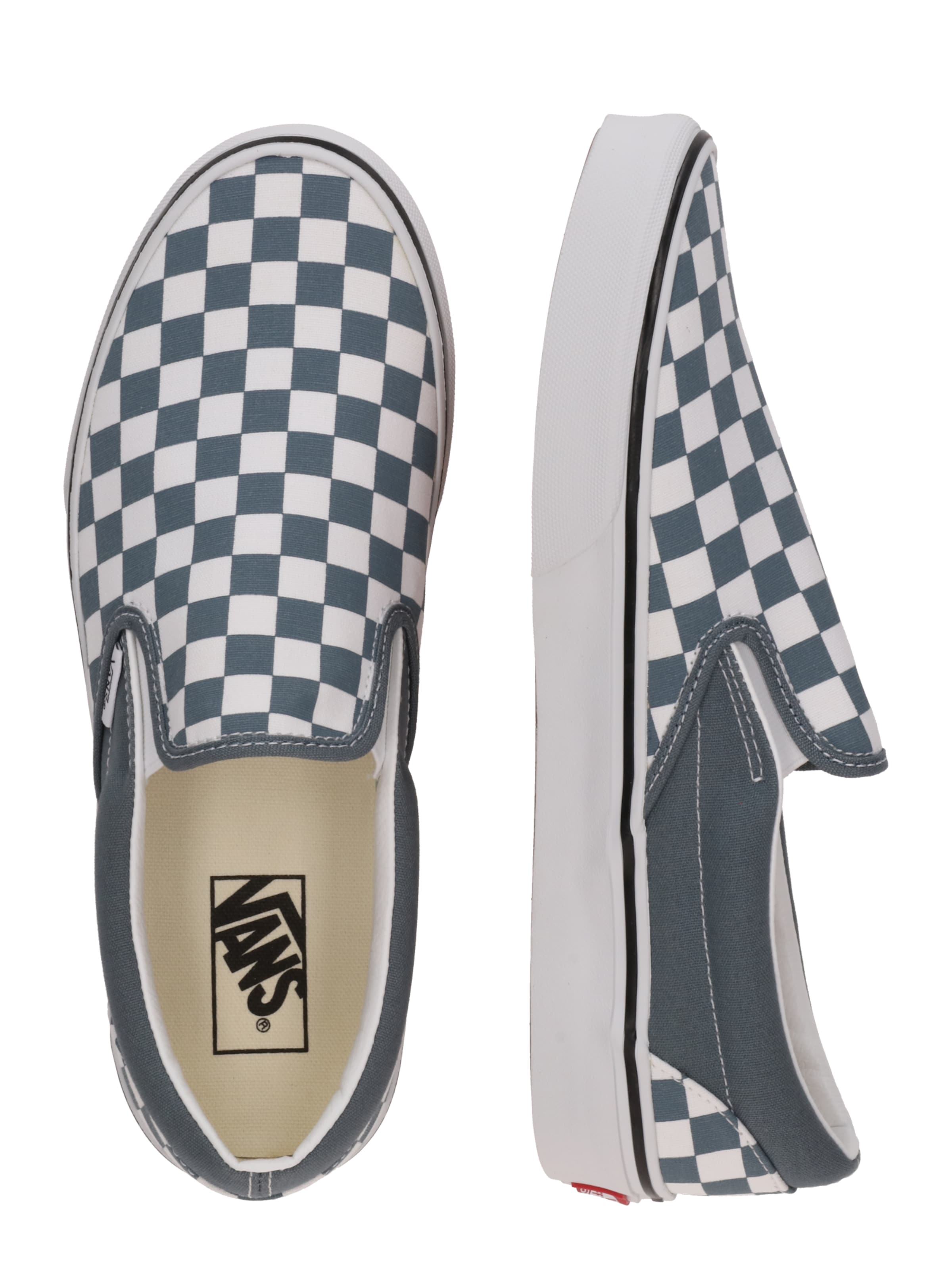 VANS Слипоны 'Classic' в Серый