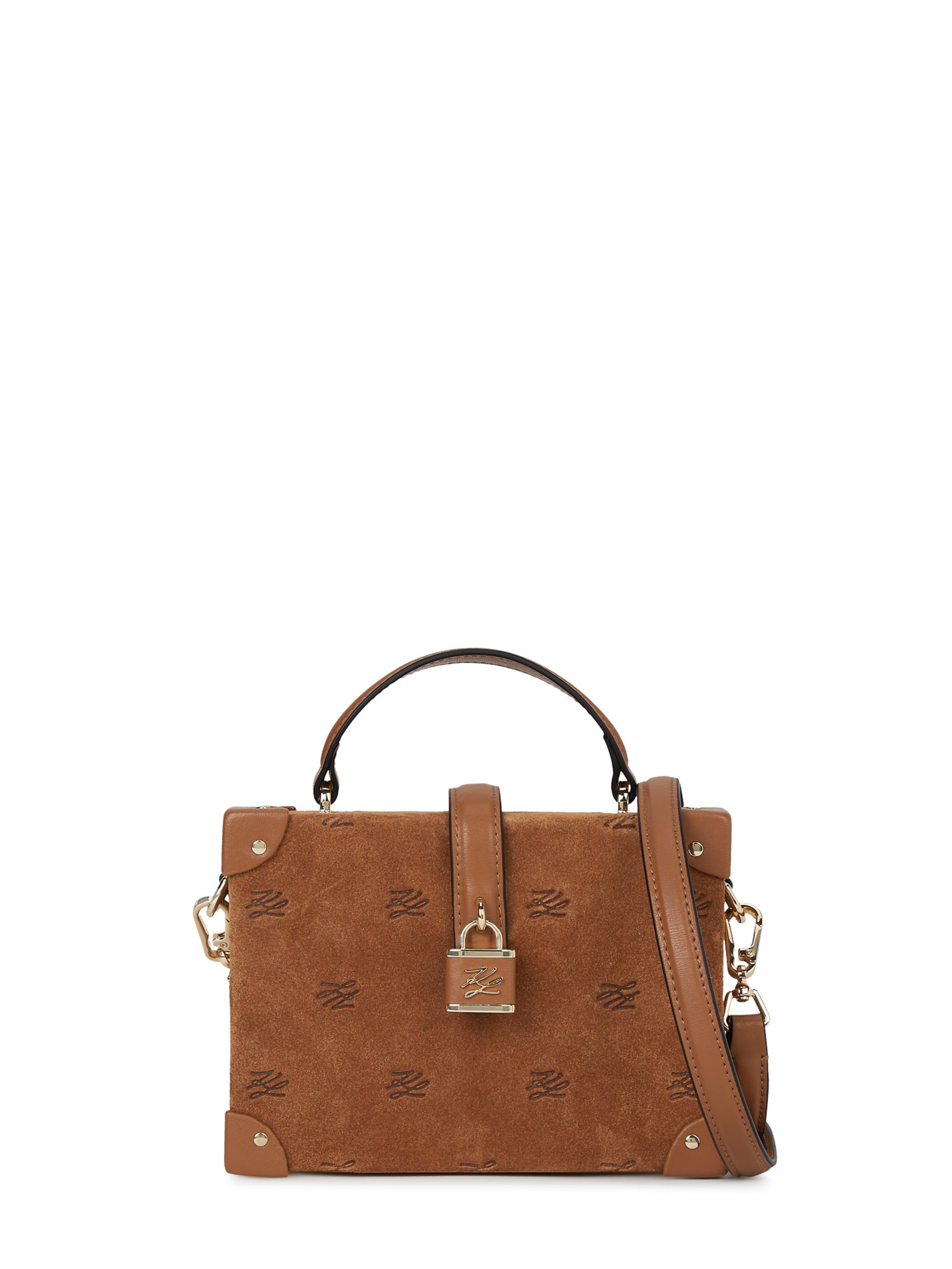 Karl Lagerfeld Τσάντα χειρός 'Autograph' σε καφέ, Άποψη προϊόντος