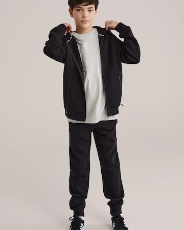 WE Fashion Sweatjacka i svart