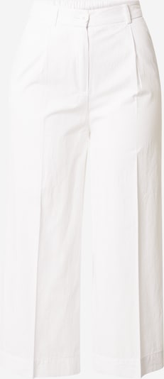 Sisley Pantalon à plis en blanc, Vue avec produit