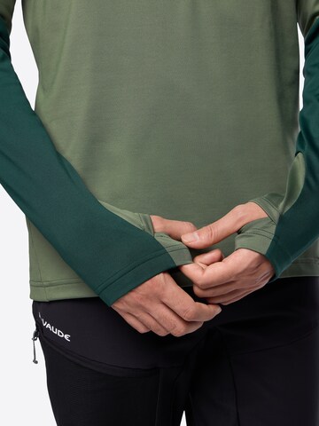 VAUDE Sportpullover 'Livigno' in Grün