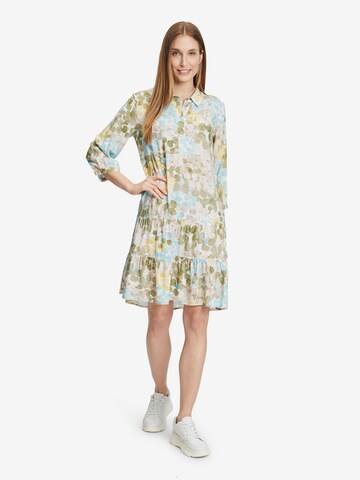 Betty & Co Shirt Dress in Blue