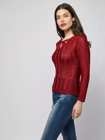 KOROSHI Pullover i rød