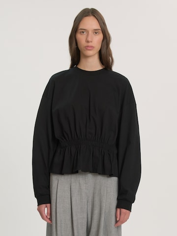 T-shirt 'Roberta' EDITED en noir : devant